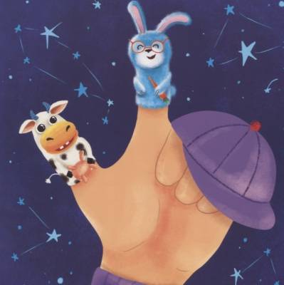 Робинс Книжки - картонки (бол). Считаем пальчики